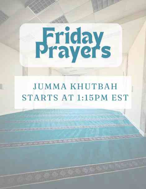 Friday Prayers timing